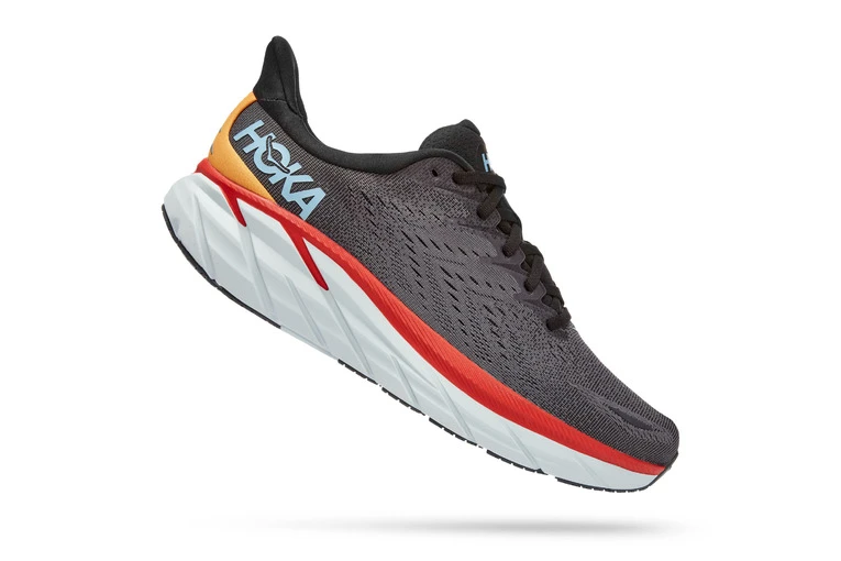 HOKA Clifton 8 Loopschoen Anthracite / Castlerock Heren - Image 4