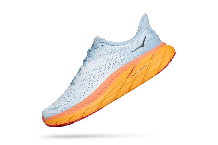 HOKA Clifton 8 Loopschoen Summer Song / Ice Flow Dames - Image 2