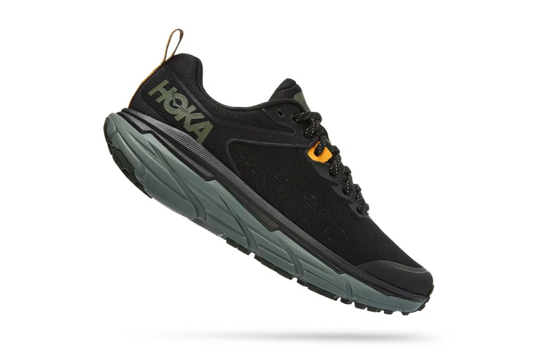 Hoka Challenger 6 Trailschoenen Black / Thyme Heren - Image 3