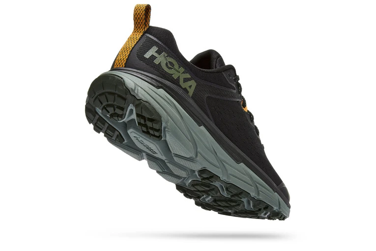 Hoka Challenger 6 Trailschoenen Black / Thyme Heren - Image 4