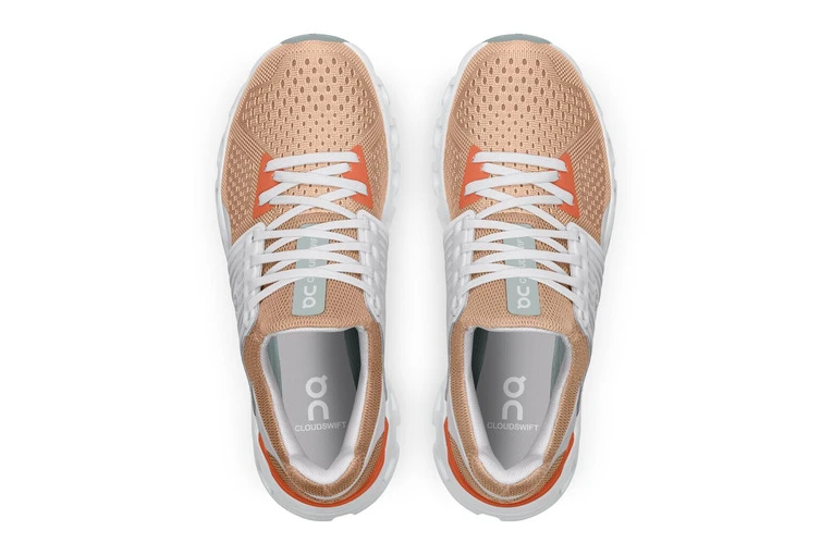 On Cloudswift Loopschoen Copper/frost Dames - Image 4