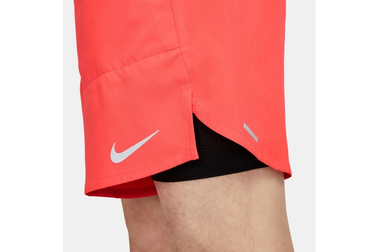 Nike Dri-FIT Stride 2-in-1 Hardloopshort Bright Crimson Heren - Image 4