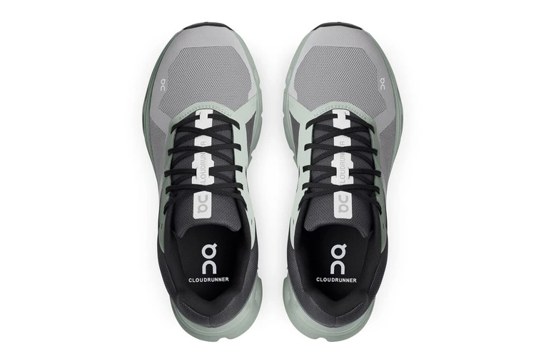 On Cloudrunner Loopschoen Alloy/moss Heren - Image 4