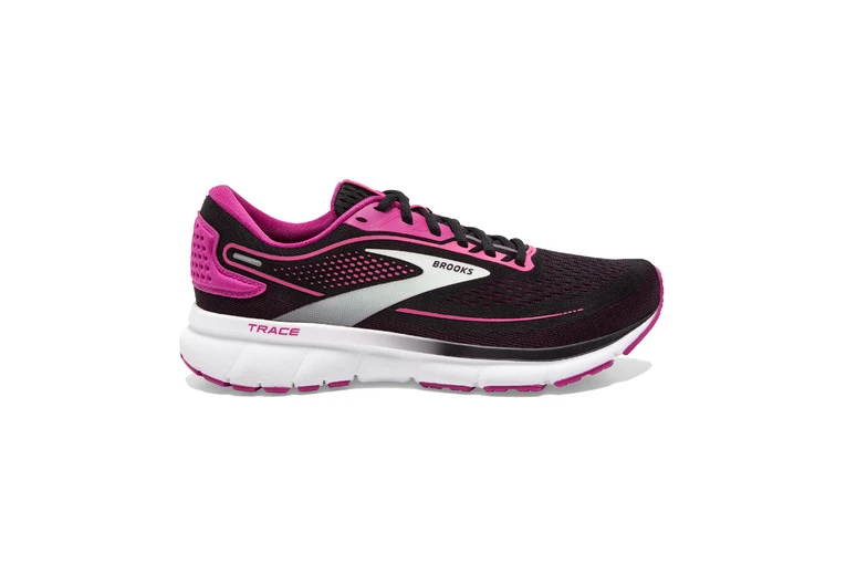 Brooks Trace 2 Loopschoenen Zwart Dames