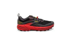 Brooks Cascadia 16 Trailschoenen Black/Fiery Red/Blazing Yellow Heren