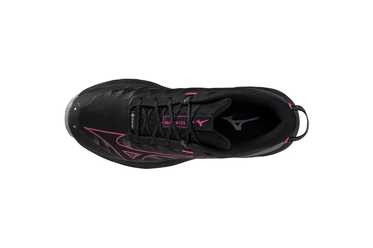 Mizuno Wave Daichi 7 GTX Trail Schoenen Black/Fuchsia Fedora/Quiet Shade Dames - Image 4