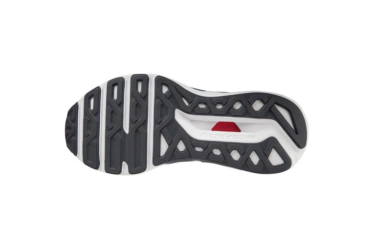 Mizuno Wave Horizon 6 Loopschoenen SmokeBlue/Ebony/NeoLime - Image 3