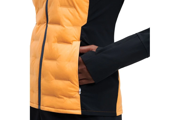 On Climate Jacket Mango/zwart Dames - Image 4