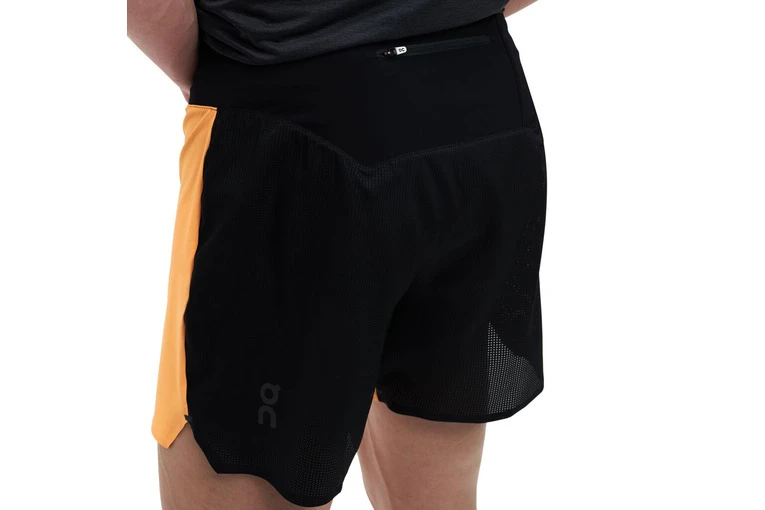 On 5 Inch Lichtgewicht Short Mango/zwart Heren - Image 2