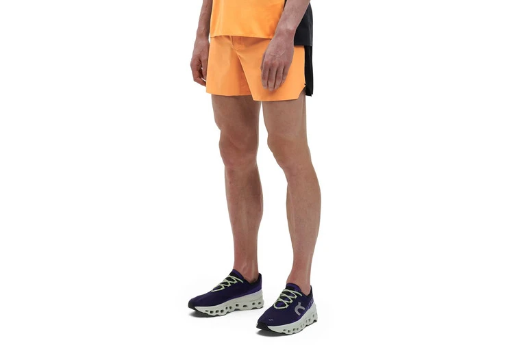 On 5 Inch Lichtgewicht Short Mango/zwart Heren - Image 3