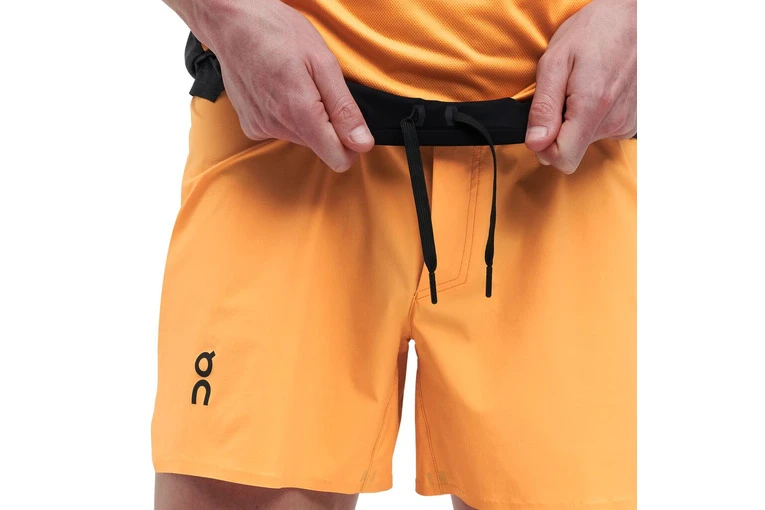 On 5 Inch Lichtgewicht Short Mango/zwart Heren - Image 5