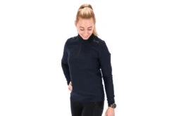 Fusion Zip Neck Dark Night Blue Dames