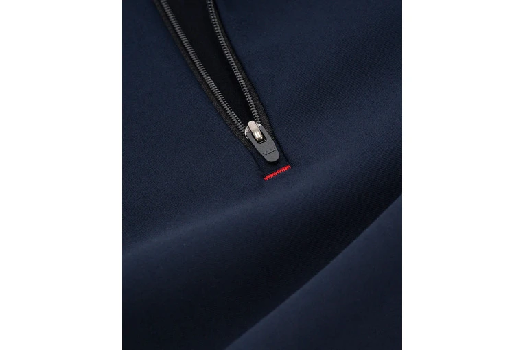 Fusion Zip Neck Dark Night Blue Dames - Image 3