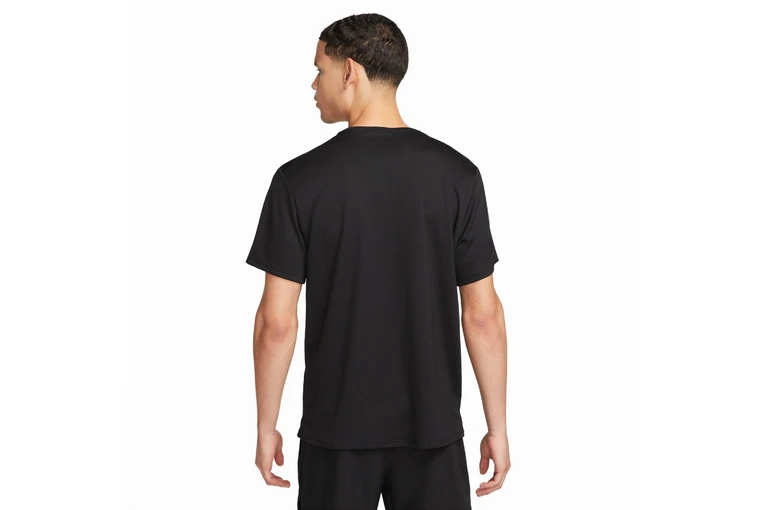 Nike Dri-FIT UV Miler T-shirt Zwart Heren - Image 2