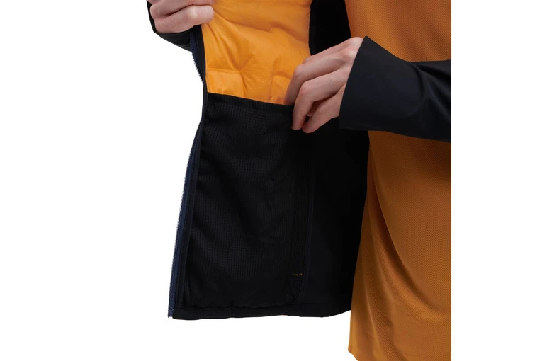 On Climate Jacket Mango/zwart Heren - Image 5