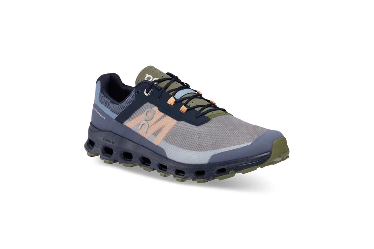 On Cloudvista Trail Schoenen Midnight/Olive Dames - Afbeelding 4