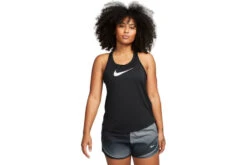 Nike Dri-FIT One Swoosh Tanktop Zwart Dames