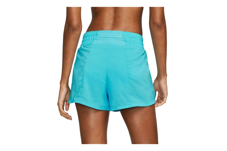 Nike Swoosh Hardloopshort Baltic Blue Dames - Image 2