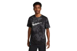 Nike Dri-FIT Run Division AOP T-shirt Zwart Heren