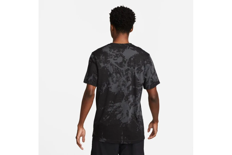 Nike Dri-FIT Run Division AOP T-shirt Zwart Heren - Image 2