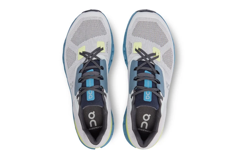 On Cloudstratus Loopschoenen Frost / Niagara Heren - Afbeelding 3