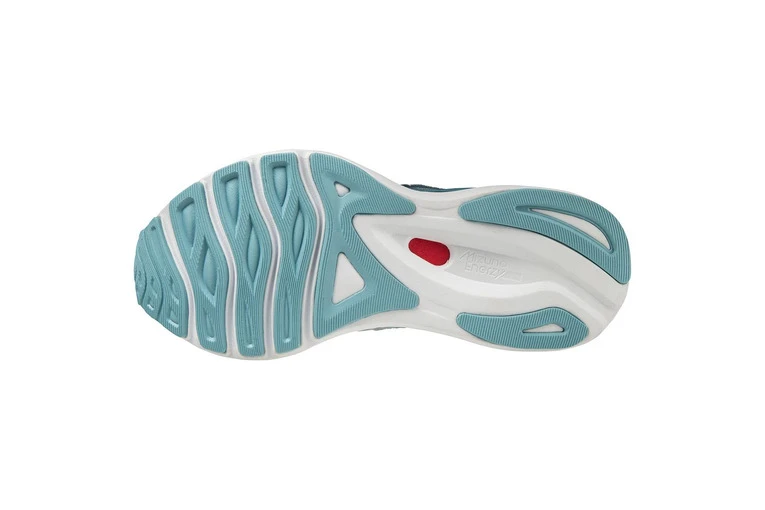 Mizuno Wave Sky 6 Loopschoenen BlueShadow/White/MistyBlue Dames - Image 3