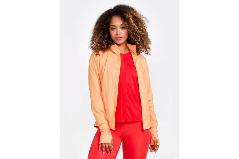 Craft Adv Essence Wind Jacket Peach Dames - Image 2