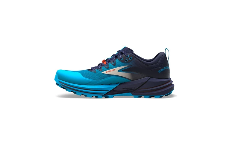 Brooks Cascadia 16 Trailschoenen Peacoat/Atomic Blue/Rooibos Heren - Image 2