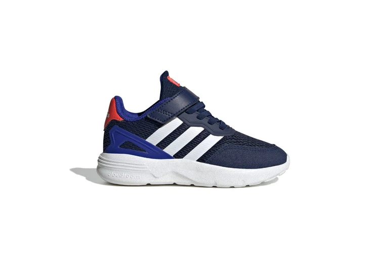 Adidas Nebzed Lifestyle Loopschoenen Dark Blue / Cloud White / Lucid Blue KIDS