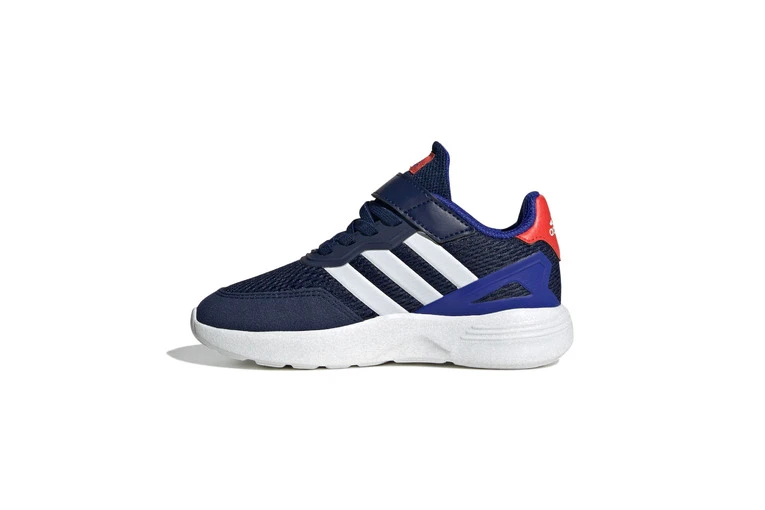 Adidas Nebzed Lifestyle Loopschoenen Dark Blue / Cloud White / Lucid Blue KIDS - Afbeelding 6