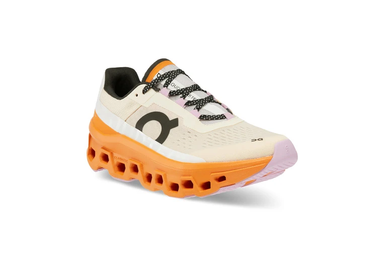 On Cloudmonster Loopschoenen Fawn/turmeric Dames - Image 6