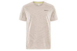 Craft Adv HIT SS Structure T-shirt Ecru Heren