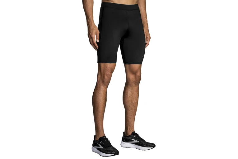 Brooks Source 9" Short Tight Black Heren - Image 4