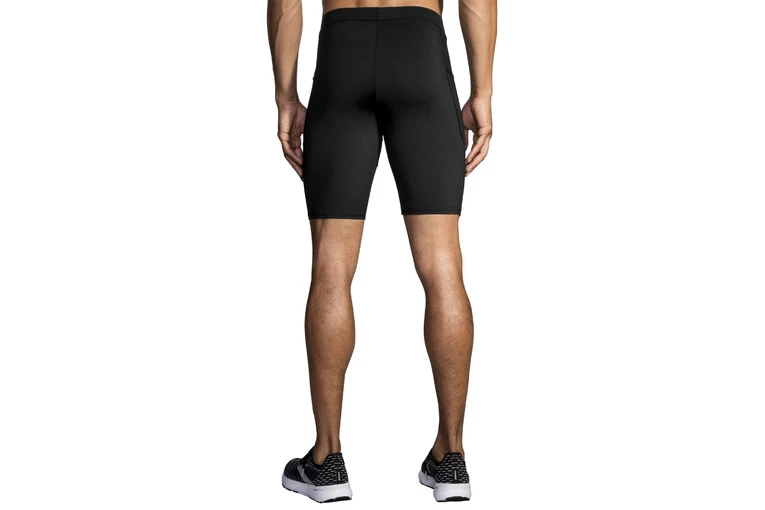 Brooks Source 9" Short Tight Black Heren - Image 5