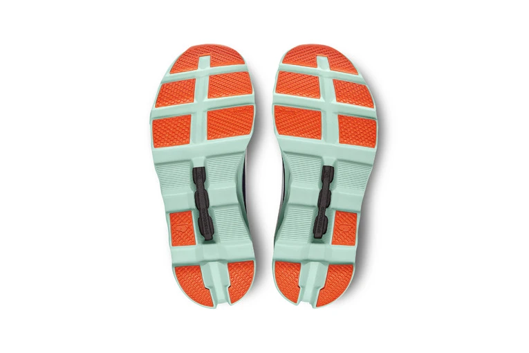 On Cloudmonster Loopschoenen Undyed-White/Creek Dames - Image 5