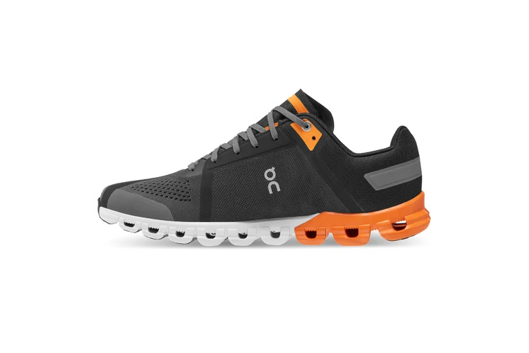 On Cloudflow Loopschoenen Black/tumeric Heren - Afbeelding 2