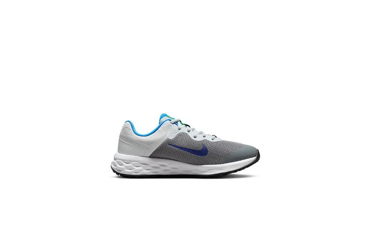 Nike Revolution 6 Loopschoenen Cool Grey/Deep Royal Blue/Pure Platinum/Photo Blue KIDS