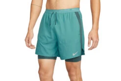 Nike Stride 5in Hardloopshort Mineral Teal/faded Spruce Heren