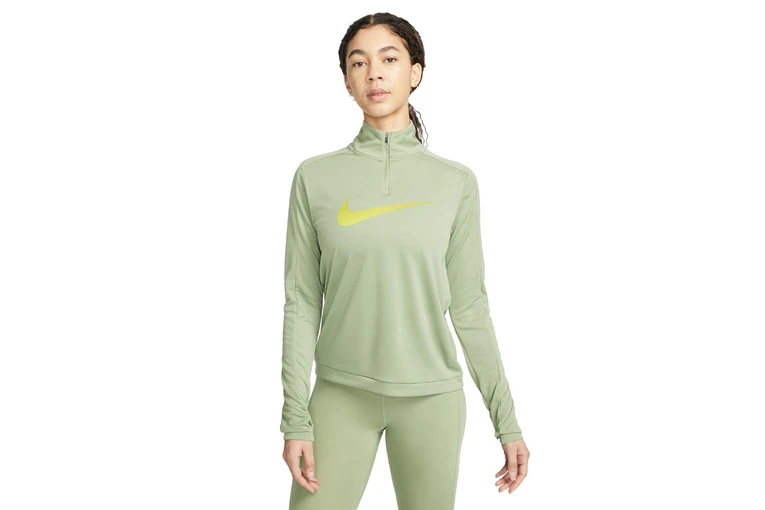 Nike Dri-FIT Swoosh Sweatshirt Oil Green Dames