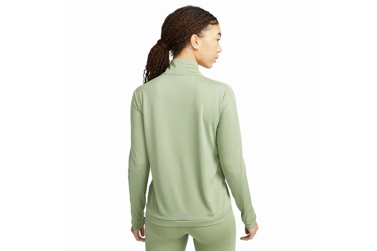 Nike Dri-FIT Swoosh Sweatshirt Oil Green Dames - Image 2