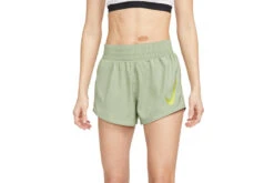 Nike Swoosh Hardloopshort Oil Green Dames