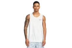 Nike Dri-FIT Miler Hardlooptanktop Wit Heren