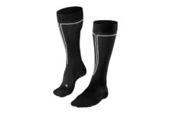 FALKE Energizing Kniekousen Health Zwart Dames