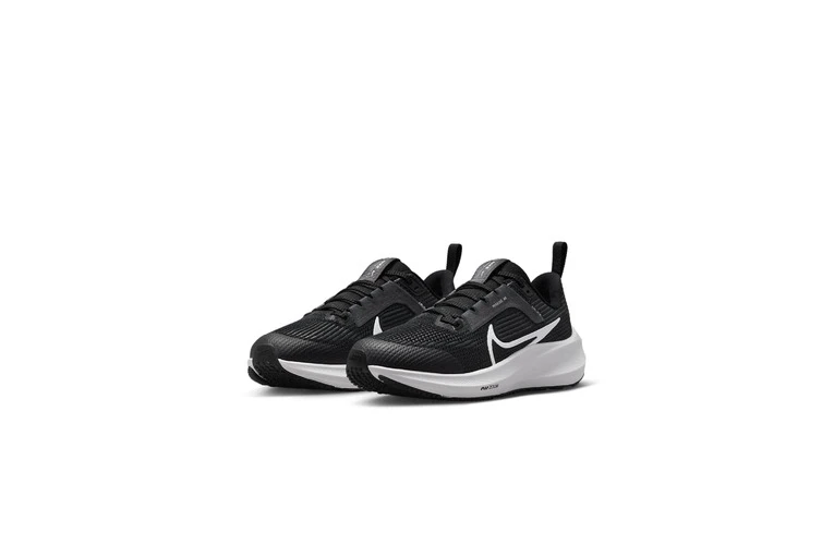 Nike Air Zoom Pegasus 40 Loopschoen Zwart/wit KIDS - Image 3